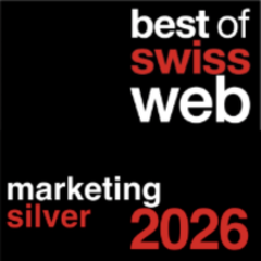 Best of Swiss Web 2026 – Marketing, Silver