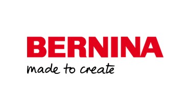 BERNINA logo with the line «made to create»